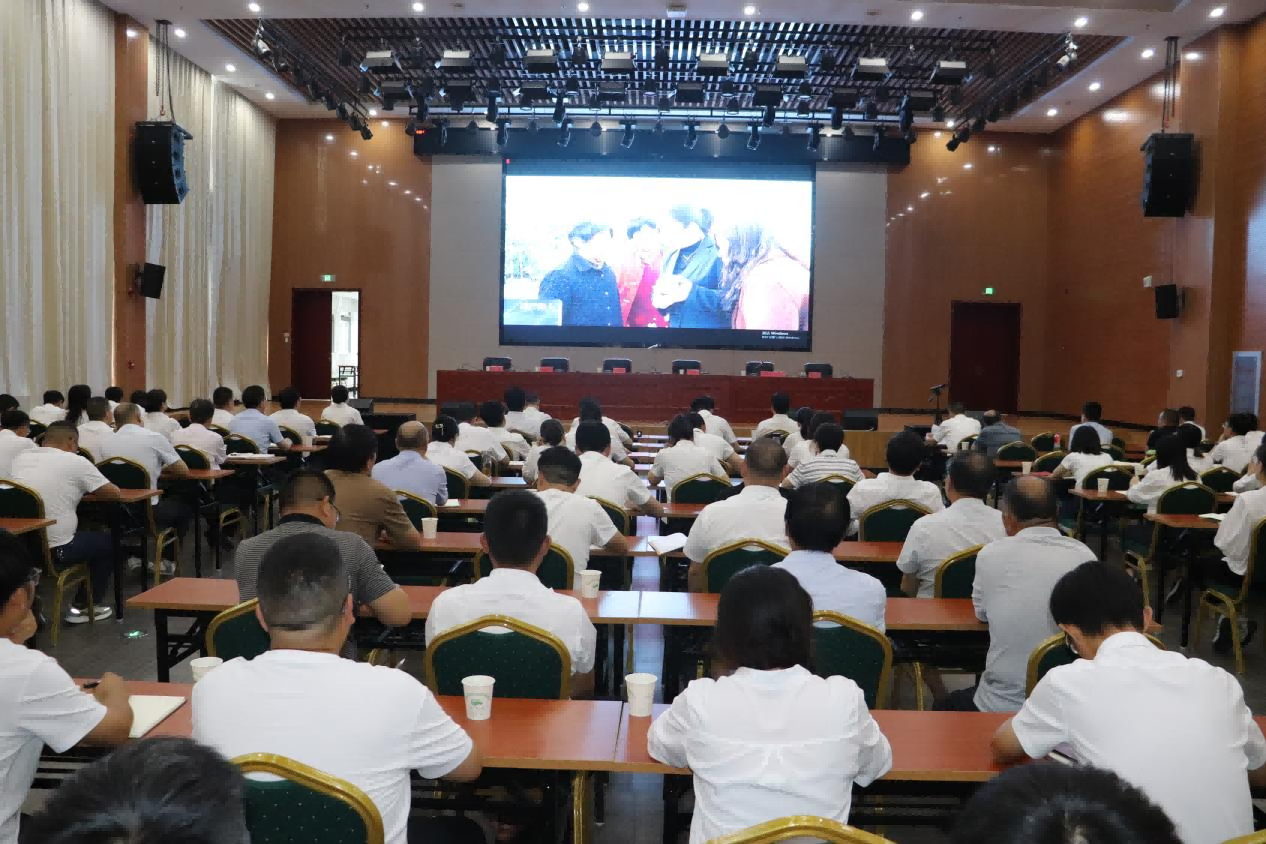 霍山国投集团召开庆祝中国共产党成立103周年暨“七一”表彰大会